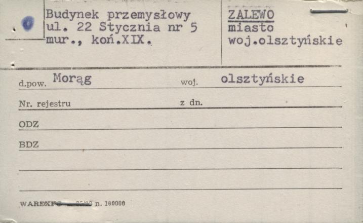 budynek przemysłowy, skan 1