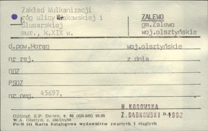 zakład wulkanizacji, skan 1