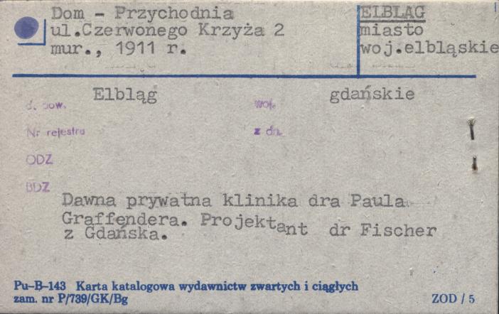 dom - przychodnia, skan 1