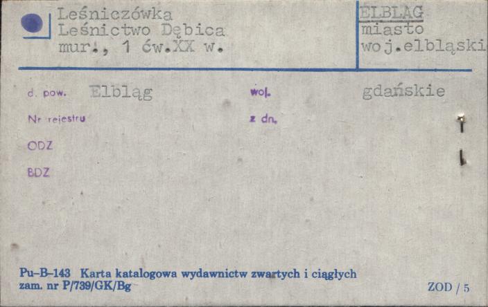 leśniczówka, skan 1