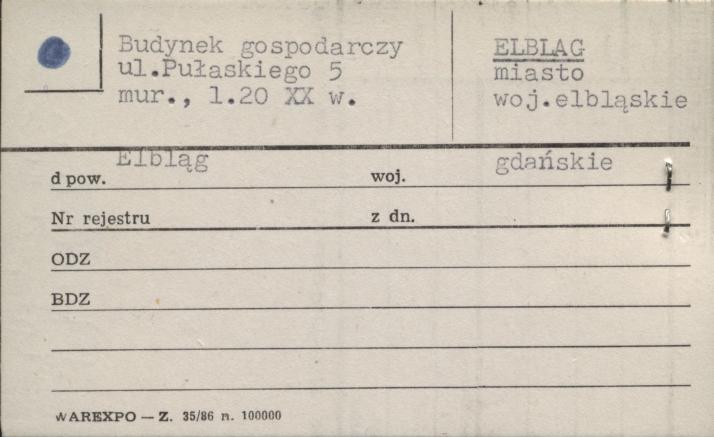 budynek gospodarczy, skan 1