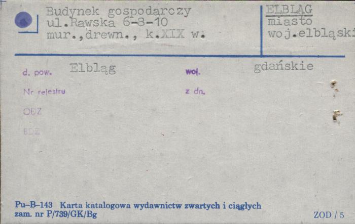 budynek gospodarczy, skan 1