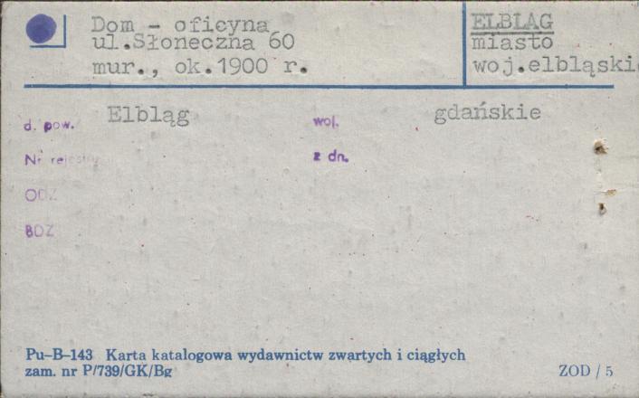 dom - oficyna, skan 1