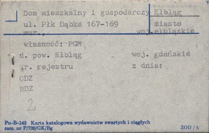 dom mieszkalny i gospodarczy, skan 1