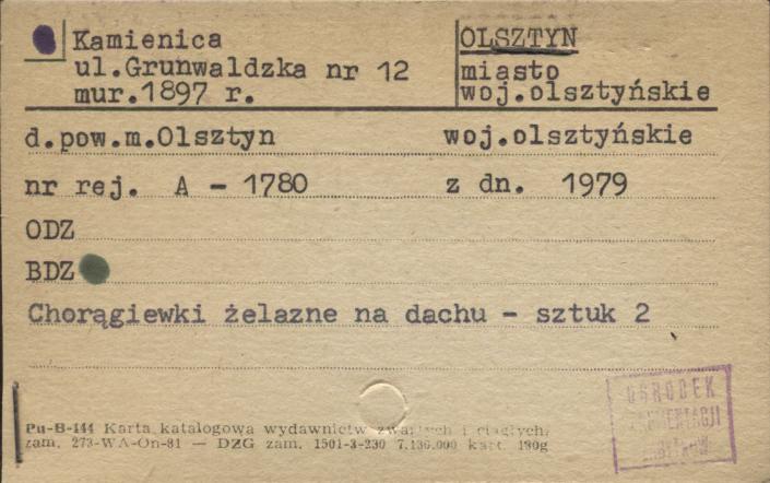 kamienica, skan 1