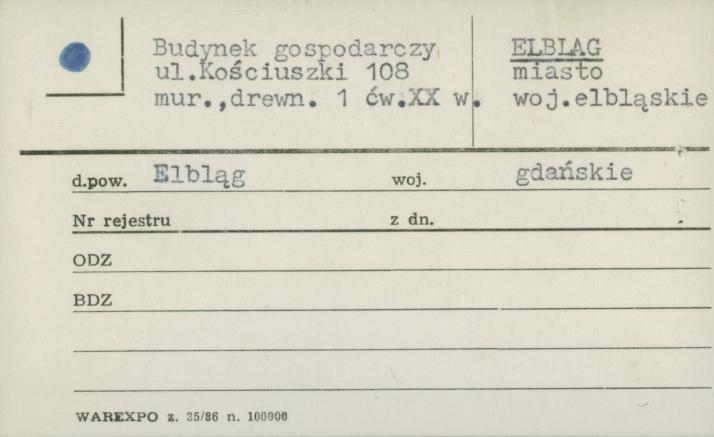 budynek gospodarczy, skan 1