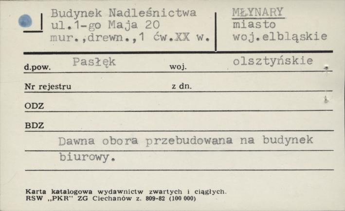 budynek nadleśnictwa, skan 1