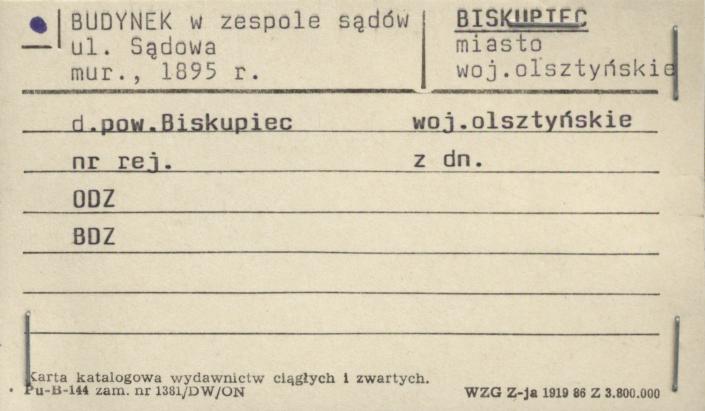 budynek w zespole sądów, skan 1