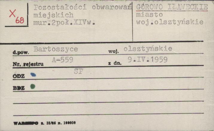 pozostałości obwarowań miejskich, skan 1