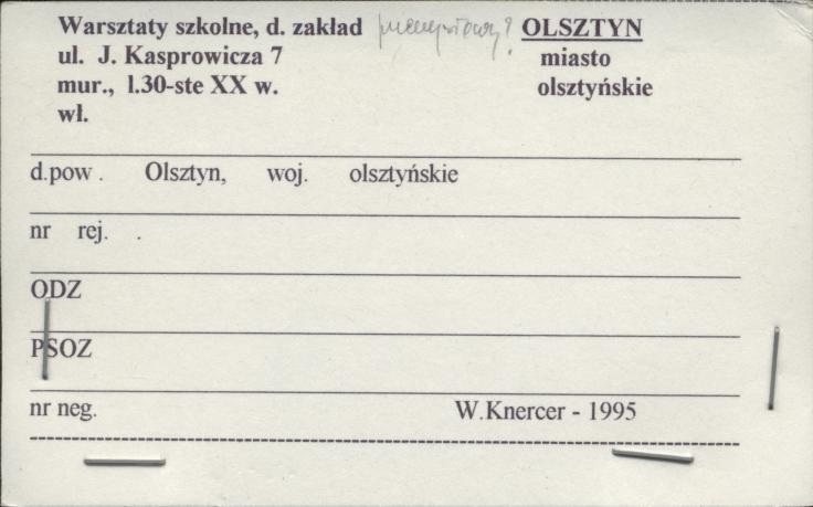 warsztaty szkolne, d. zakład przemysłowy, skan 1