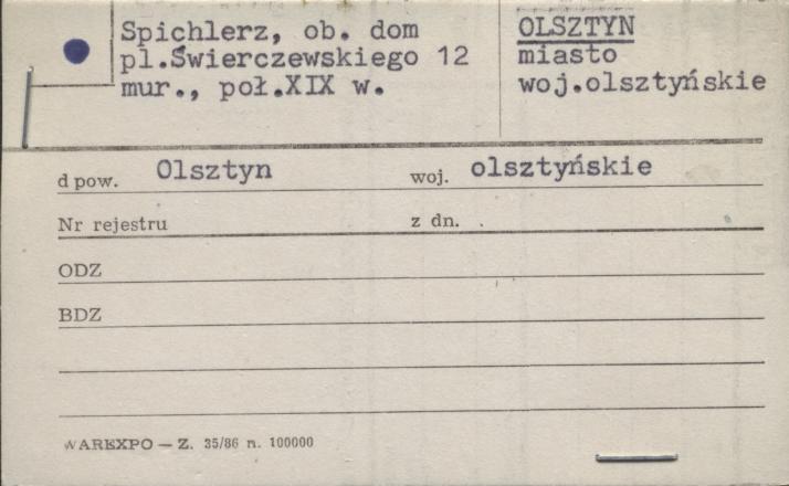 spichlerz, ob. dom, skan 1