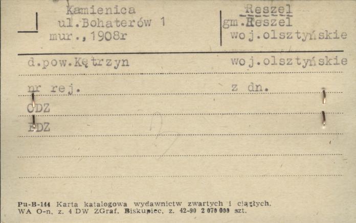 kamienica, skan 1
