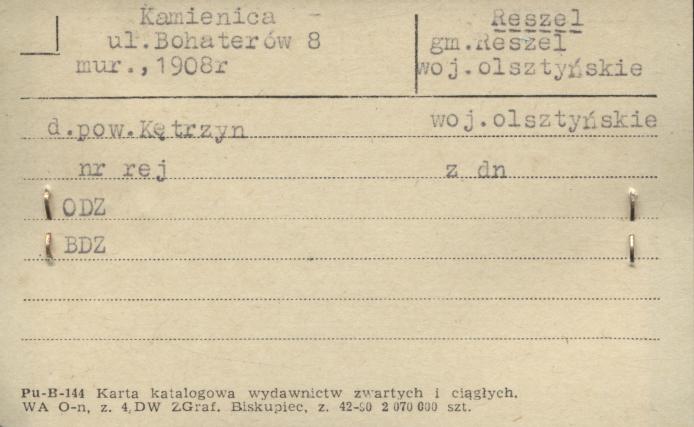 kamienica, skan 1
