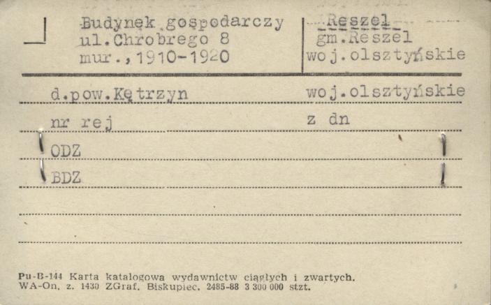 budynek gospodarczy, skan 1