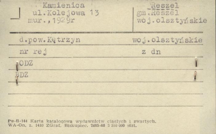 kamienica, skan 1