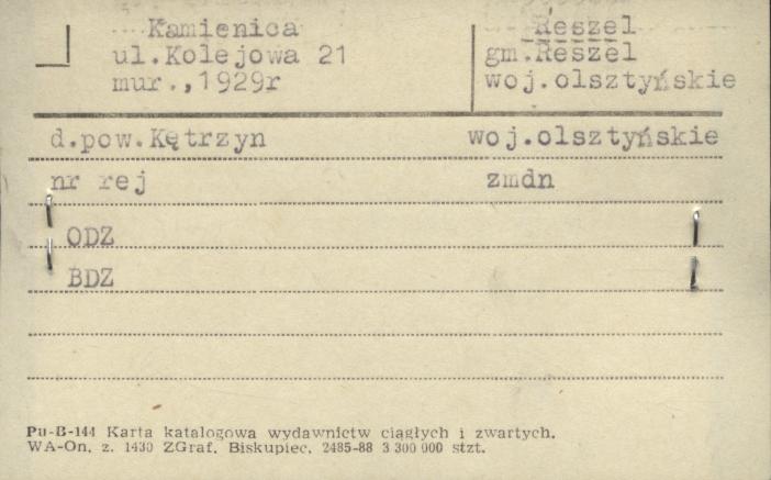 kamienica, skan 1