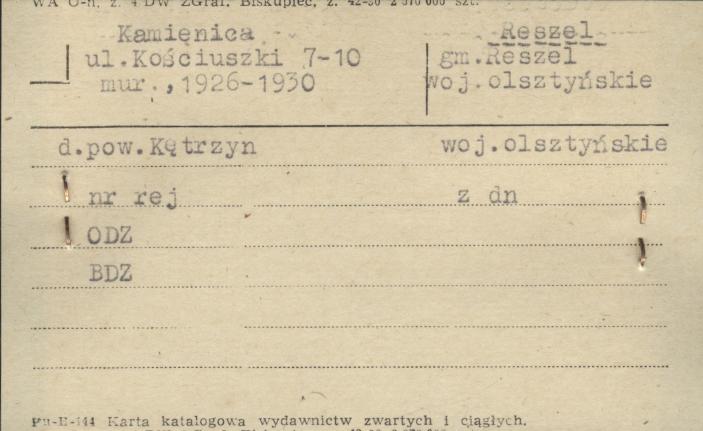 kamienica, skan 1