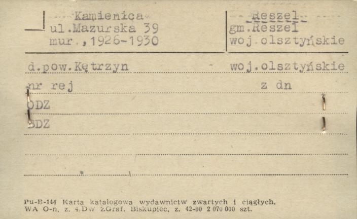 kamienica, skan 1