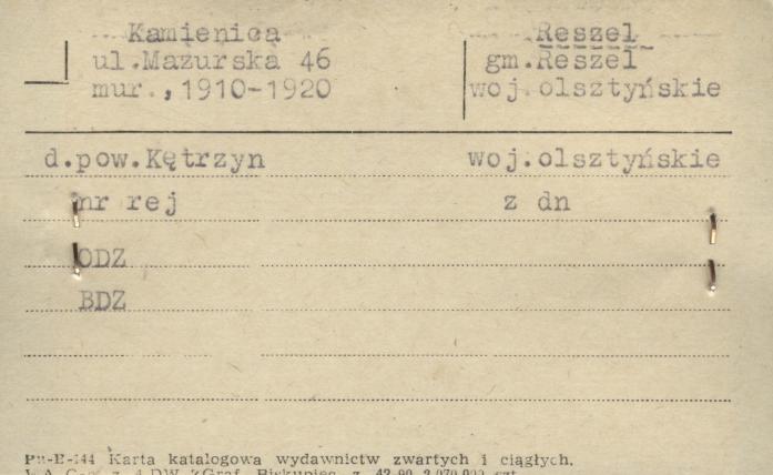 kamienica, skan 1