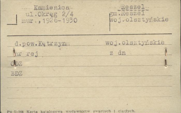 kamienica, skan 1