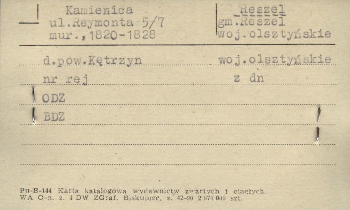 kamienica, skan 1