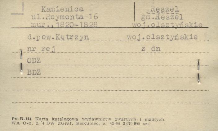 kamienica, skan 1