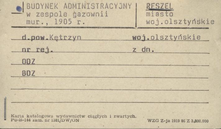 budynek administracyjny w zespole gazowni, skan 1