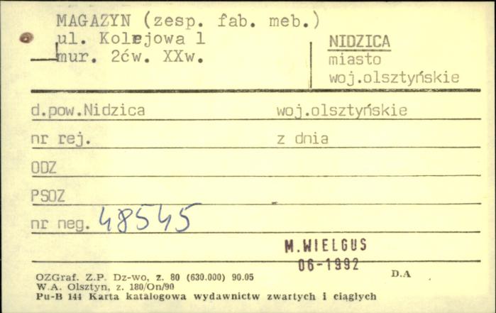 magazyn - zespół fabryki mebli, skan 1