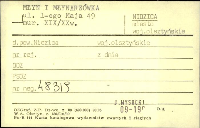 młyn i młynarzówka, skan 1