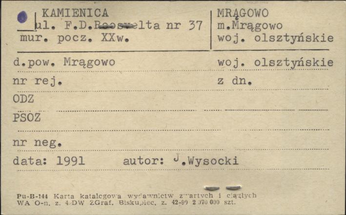 kamienica, skan 1