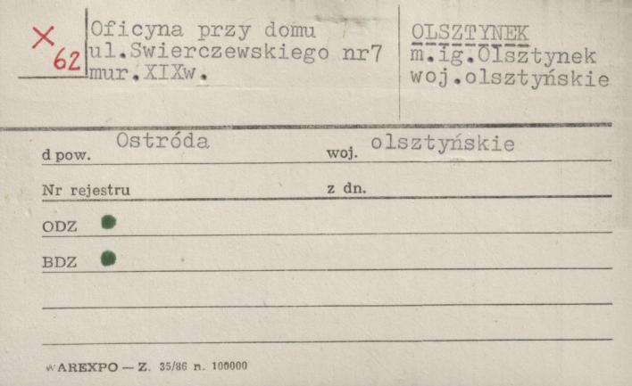oficyna przy domu, skan 1