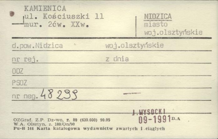 kamienica, skan 1