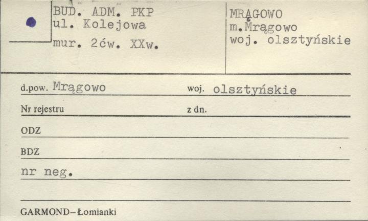 budynek administracyjny PKP, skan 1