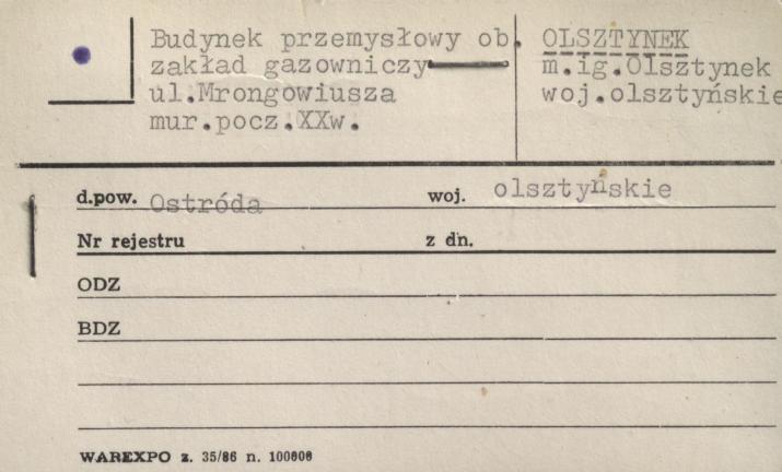 budynek przemysłowy, ob. zakład gazowniczy, skan 1
