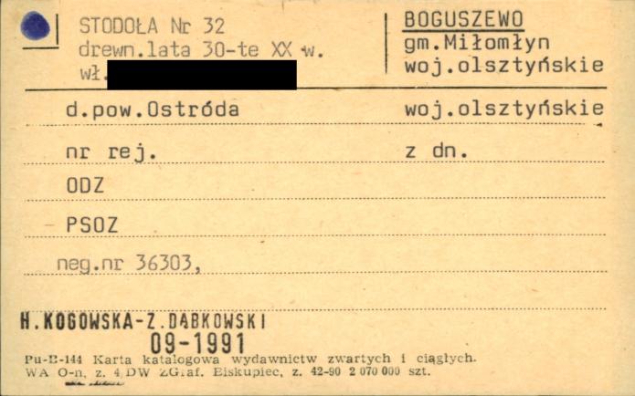 stodoła, skan 1