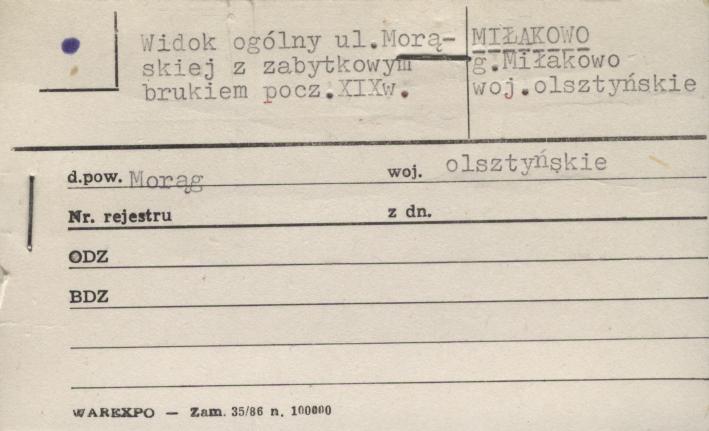 widok ogólny z zabytkowym brukiem, skan 1