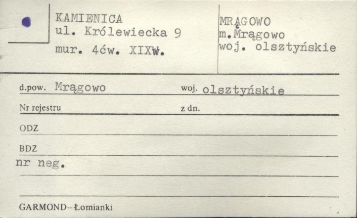 kamienica, skan 1