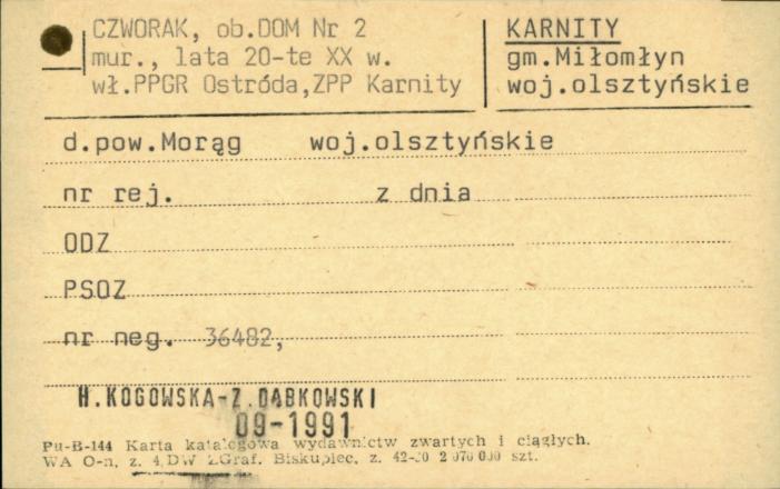 czworak, ob. dom, skan 1