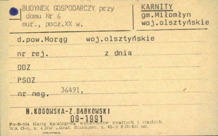 budynek gospodarczy, skan 1