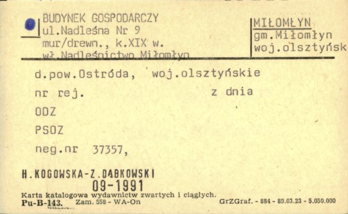 budynek gospodarczy, skan 1