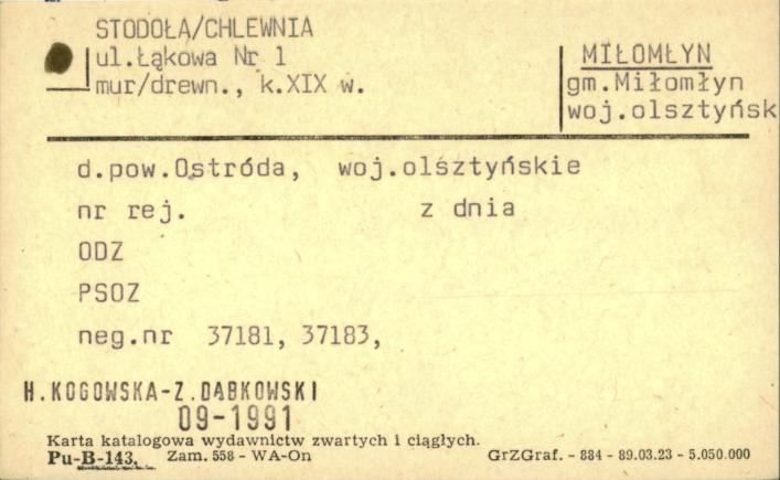 stodoła z chlewnią, skan 1