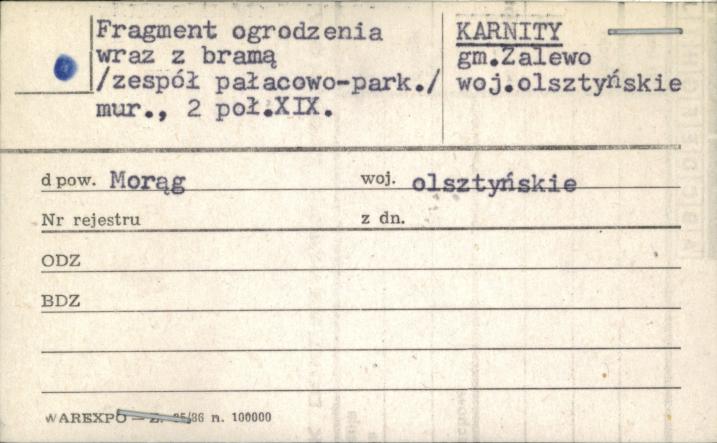 fragment ogrodzenia z bramą, skan 1