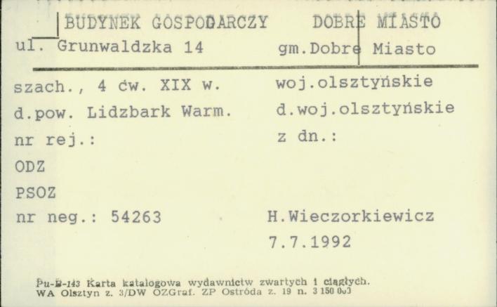 budynek gospodarczy, skan 1