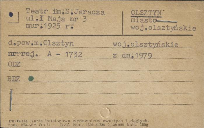 teatr im. S. Jaracza, skan 1