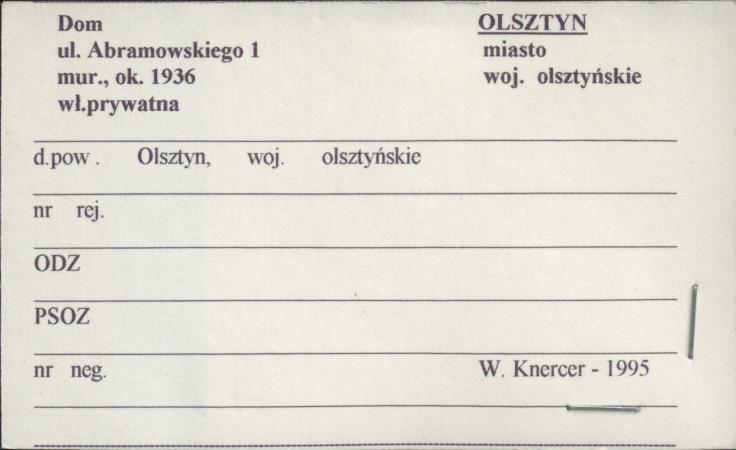 dom, skan 1
