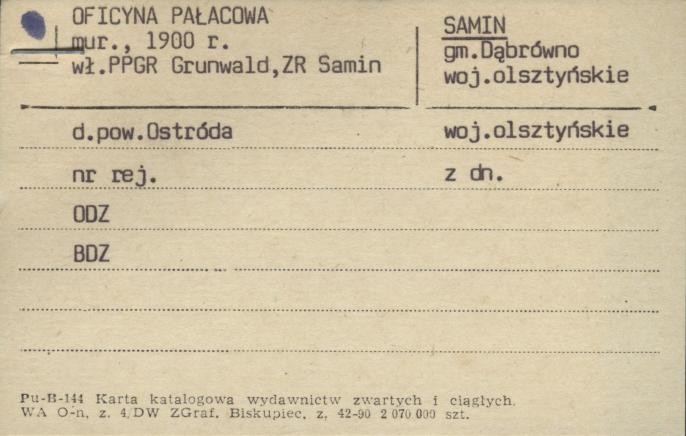 oficyna pałacowa, skan 1