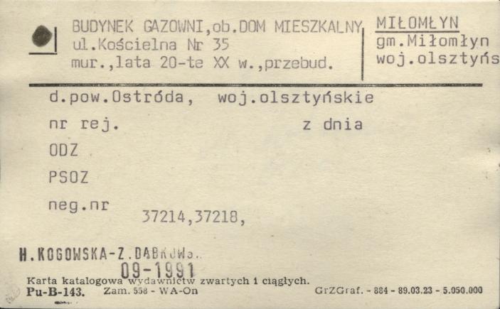 budynek gazowni, ob. dom mieszkalny, skan 1