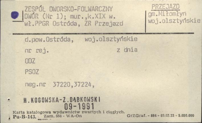 dwór - zespół dworsko-folwarczny, skan 1