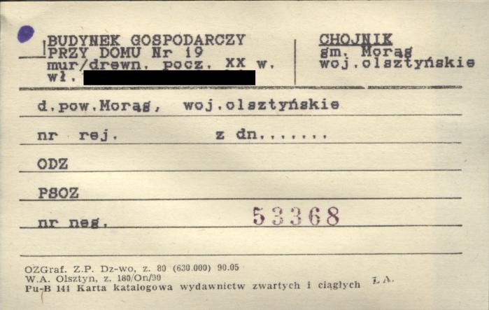 budynek gospodarczy, skan 1