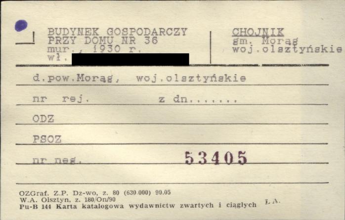 budynek gospodarczy, skan 1